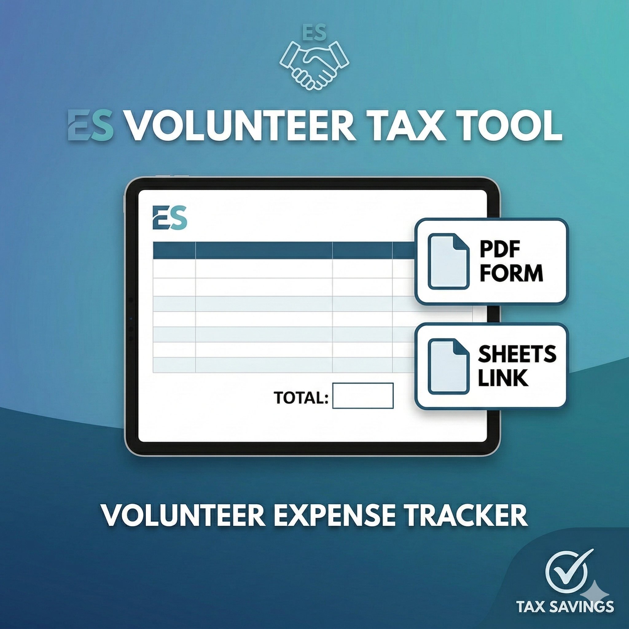 Volunteer Expense & Tax Deduction Tracker